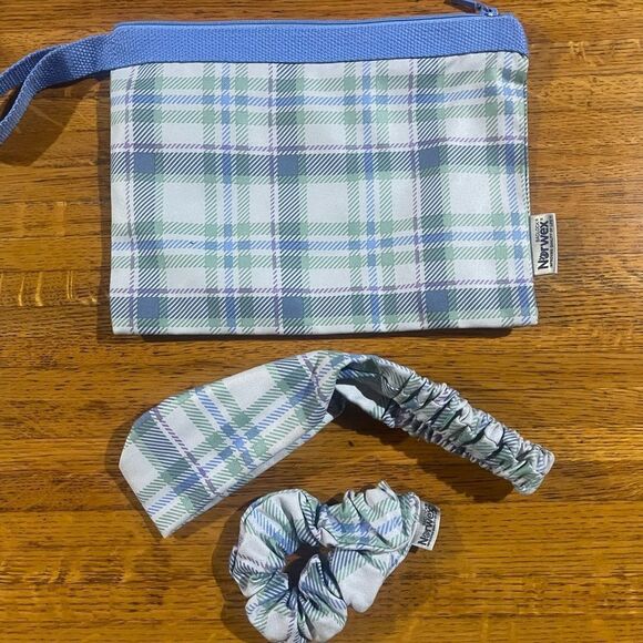 Norwex Headband, Scrunchie and Zipper Storage Bag Set of 3 NWT - Picture 2 of 9